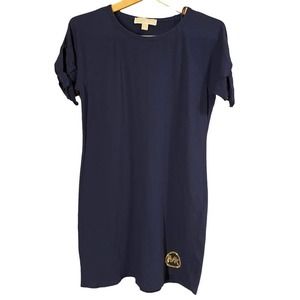 Michael Kors Tie Sleeve T-Shirt Dress